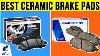 Front Rear Posi Ceramic Disc Brake Pads & Rotors with Parking Shoes for Ford SUV